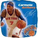 Westcoast Balloon 25485 Carmelo Anthony NBA