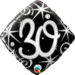 Westcoast Balloon 30007 30 Elegant Sparkles & Swirls