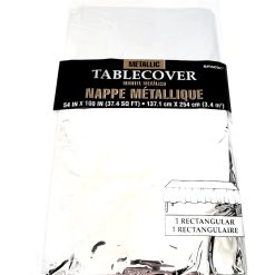 Westcoast Balloon Tablecover - Metallic Silver