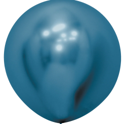 Westcoast Balloon 59143 Reflex Blue 24 Round (10Ct)