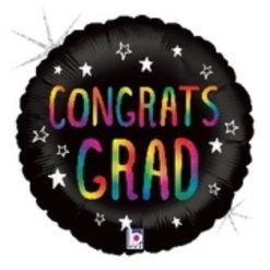 Westcoast Balloon 36943 Rainbow Congrats Grad