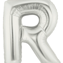 Westcoast Balloon 15918SP Megaloons Letter R Silver