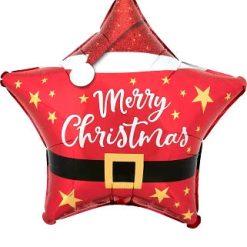 Westcoast Balloon 42051 Santa Christmas Star