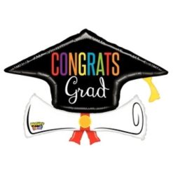 Westcoast Balloon 35668 Mighty Congrats Grad Diploma