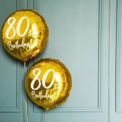 Alternative view of Westcoast Balloon FB24M 80Th Birthday
