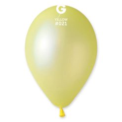 Westcoast Balloon 112108 Gemar #021 Neon Yellow 11-12 Round (50Ct)