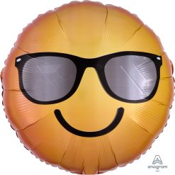 Westcoast Balloon 35301 Smiling Sunglass Emoticon