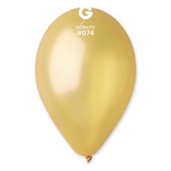 Westcoast Balloon 117400 Gemar Metallic Dorato 11-12 Round (50Ct)