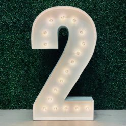 Westcoast Balloon 4Ft Marquee Number 2 Rental