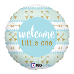 Westcoast Balloon 36691 Welcome Little One Blue