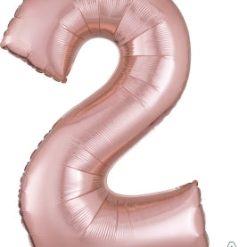 Westcoast Balloon 36212 SuperShape Number 2 Rose Gold