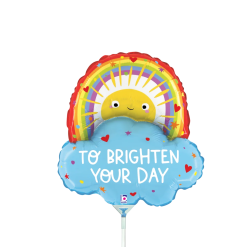 Westcoast Balloon 19177 Brighten Day Rainbow Sun