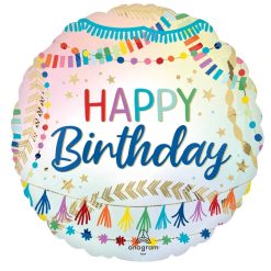 Westcoast Balloon 46707 Birthday Streamers