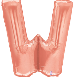 Westcoast Balloon 15923RGP Megaloons Letter W Rose Gold