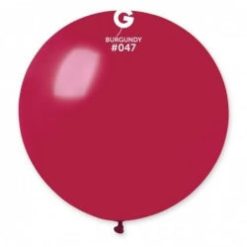 Westcoast Balloon 340204 Gemar Burgundy 31 Round (1Ct)