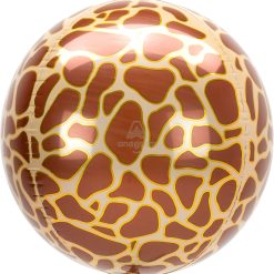 Westcoast Balloon 42108 Orbz Giraffe Print Animalz