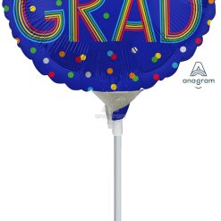 Westcoast Balloon 41042 Congrats Grad Colorful Dots
