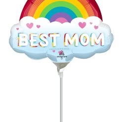 Westcoast Balloon 47546 Best Mom Brilliant Rainbow