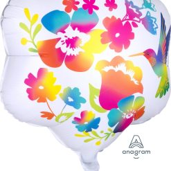 Alternative view of Westcoast Balloon 40815 Watercolor Flowers