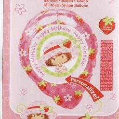 Westcoast Balloon 12524 Personalized Strawberry Shortcake Birthday