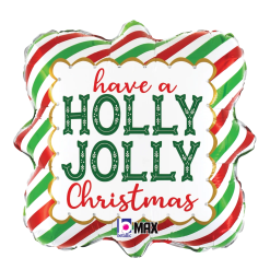 Westcoast Balloon 26233 Holly Jolly Christmas
