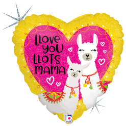 Westcoast Balloon 36787 Llove You Mama Llama