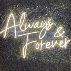 Westcoast Balloon Always & Forever Neon Sign Rental