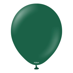 Westcoast Balloon Kalisan Standard Dark Green 24 Round (5Ct)