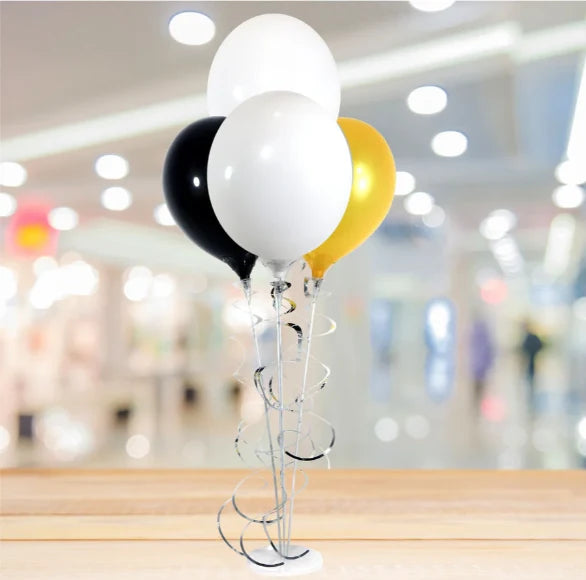 Westcoast Balloon PermaShine 4-Balloon Bouquet Table Top Round Stand Kit - Image 2