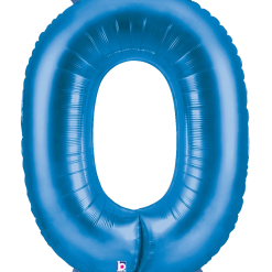 Westcoast Balloon 15840BP Megaloons Number 0 Blue