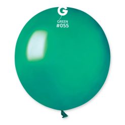 Westcoast Balloon 155556 Gemar #055 Metallic Green 19 Round (25Ct)