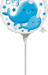 Westcoast Balloon 39649 Narwhal Baby Boy