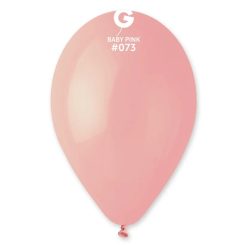 Westcoast Balloon 117301 Gemar Macaron Baby Pink 11-12 Round (50Ct)