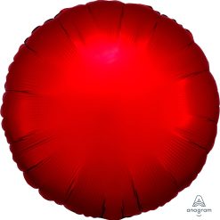 Westcoast Balloon 38583 Satin Luxe Sangria Circle