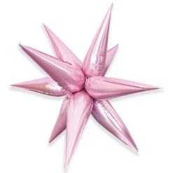 Westcoast Balloon 99239 Exploding Star Jumbo Pastel Pink