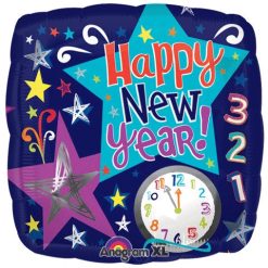 Westcoast Balloon 22809 Countdown New Year Stars