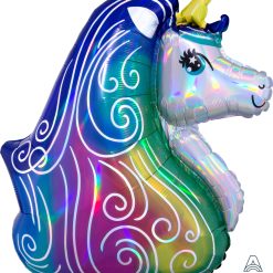 Westcoast Balloon 39379 Iridescent Rainbow Unicorn