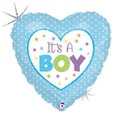 Westcoast Balloon 81898 Boy Dots