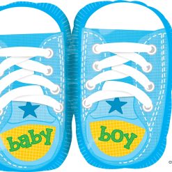 Westcoast Balloon 28816 Baby Boy Sporty Blue Kicks
