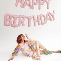 Alternative view of Westcoast Balloon FB6T Happy Birthday - Pink