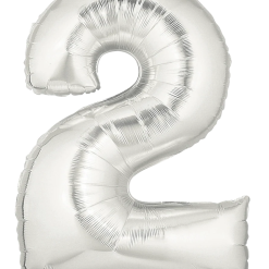 Westcoast Balloon 15842 Megaloons Number 2 Silver