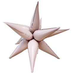 Westcoast Balloon 74527 Ellie'S Starburst Cluster Large Blush