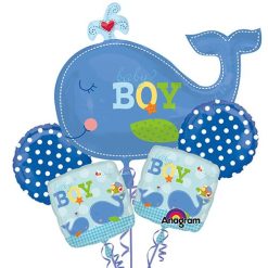Westcoast Balloon 111115 Ahoy Baby Boy Bouquet