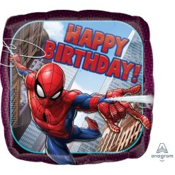 Westcoast Balloon 34664 Spider-Man Happy Birthday