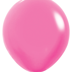 Westcoast Balloon 55059 Neon Fuchsia 18 Round (25Ct)