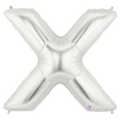 Westcoast Balloon 15925SP Megaloons Letter X Silver