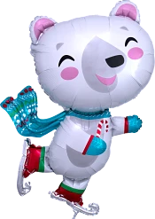 Westcoast Balloon 36008 Skating Bear