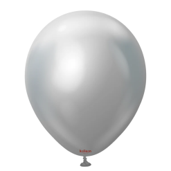 Westcoast Balloon K67504 Kalisan Mirror Silver 12 Round (50Ct)