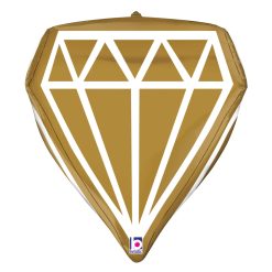 Westcoast Balloon 25001 Dimensionals Geo Gem