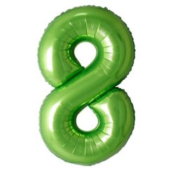 Westcoast Balloon FN40078 Number 8 Green